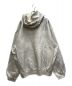 SUPREME (シュプリーム) MM6 Maison Margiela (エムエムシックス メゾンマルジェラ) Foil Box Logo Hooded Sweatshirt ホワイト サイズ:XL：60000円