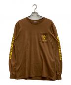 SUPREME×South2 West8シュプリーム×サウスツー ウエストエイト）の古着「L/S Pocket Tee」｜ブラウン