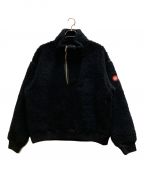 C.Eシーイー キャブエンプト）の古着「HEAVY WOOL BOA HALF ZIP」｜ブラック