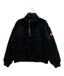 C.E（シーイー キャブエンプト）の古着「HEAVY WOOL BOA HALF ZIP」｜ブラック