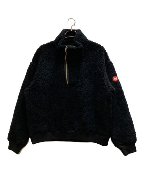 C.E（シーイー キャブエンプト）C.E (シーイー キャブエンプト) HEAVY WOOL BOA HALF ZIP ブラック サイズ:Ⅼの古着・服飾アイテム