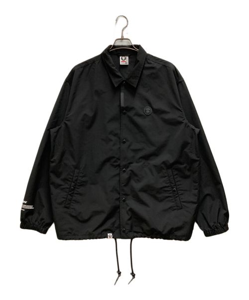 A BATHING APE（アベイシングエイプ）A BATHING APE (アベイシングエイプ) AAPE NOW COACH JACKET ブラック サイズ:XXLの古着・服飾アイテム