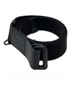 MHLエムエイチエル）の古着「D RING WEBBING BELT」｜ブラック