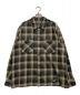 NEIGHBORHOOD（ネイバーフッド）の古着「HALF HOMBRE CHECK SHIRT LS」｜ブラウン