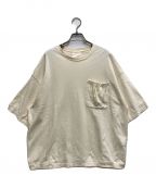 refomedリフォメッド）の古着「GATHER POCKET TEE」｜ベージュ