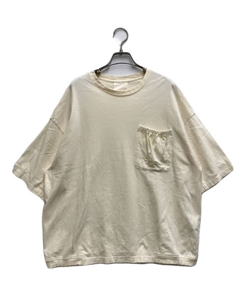 refomed（リフォメッド）refomed (リフォメッド) GATHER POCKET TEE ベージュ サイズ:1の古着・服飾アイテム