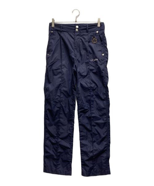 TTT MSW（ティー）TTT MSW (ティー) New standard straight pants ネイビー サイズ:Sの古着・服飾アイテム