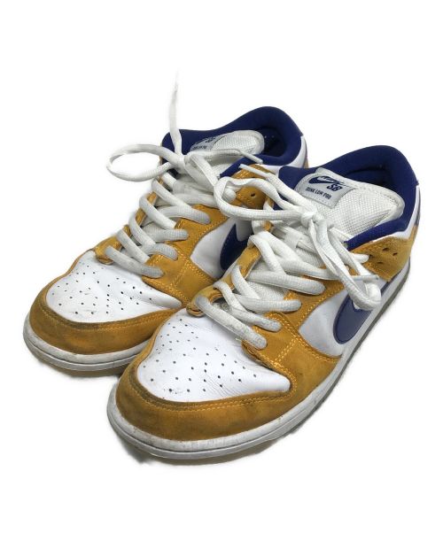 NIKE（ナイキ）NIKE (ナイキ) SB DUNK LOW PRO イエロー×ホワイト サイズ:US 10 1/2の古着・服飾アイテム