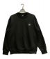 THE NORTH FACE（ザ ノース フェイス）の古着「Heather Logo Crew」｜ブラック