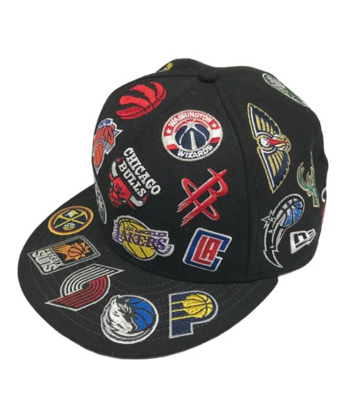 New Era（ニューエラ）New Era (ニューエラ) NBAワッペンキャップ ブラック サイズ:7 1/4の古着・服飾アイテム