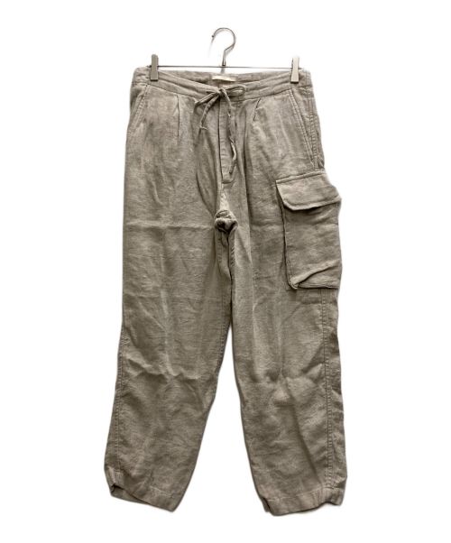 BLURHMS（ブラームス）BLURHMS (ブラームス) Linen Twill 5P Easy Pants ベージュ サイズ:2の古着・服飾アイテム