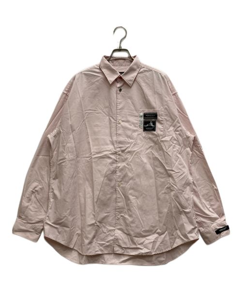 UNDERCOVER（アンダーカバー）UNDERCOVER (アンダーカバー) COOLMAXブロードシャツ ピンク サイズ:3の古着・服飾アイテム