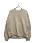 BATONER（バトナ―）の古着「OPEN-END YARN CREW NECK KNIT」｜アイボリー