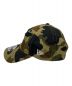 New Era (ニューエラ) A BATHING APE (アベイシングエイプ) 1ST CAMO BAPE STA NEW ERA PANEL CAP オリーブ：7000円