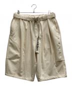 TIGHTBOOTH PRODUCTIONタイトブースプロダクション）の古着「PIQUE BIG SHORTS」｜ベージュ