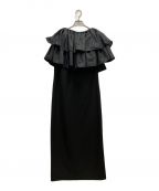 Ameriアメリ）の古着「LUSTER TIERED LAYERED DRESS」｜ブラック