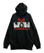 TLCティーエルシー）の古着「CSC BLACK PULLOVER HOODIE」｜ブラック