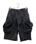 YOKEヨーク）の古着「Multi pockets utility shorts」｜ブラック