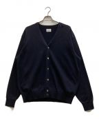 Yonetomiヨネトミ）の古着「WAVE COTTON KNIT C/D」｜ネイビー