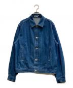 AURALEEオーラリー）の古着「SELVEDGE LIGHT DENIM BLOUSON」｜インディゴ