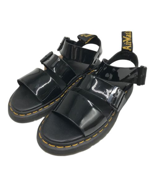 Dr.Martens（ドクターマーチン）Dr.Martens (ドクターマーチン) GRYPHON STRAP SANDAL ブラック サイズ:US 7 Lの古着・服飾アイテム