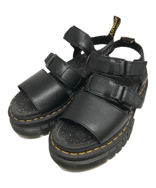 Dr.Martens（ドクターマーチン）Dr.Martens (ドクターマーチン) ricki 3-straP sandal ブラック サイズ:US 6の古着・服飾アイテム