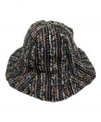 BED J.W. FORD×kijima takayukiベッドフォード×キジマタカユキ）の古着「Tulip Hat」｜ブラック