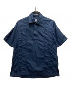 E.TAUTZ×SAVILE ROWイートーツ×サヴィル・ロウ）の古着「pull over S/S shirt」｜ネイビー