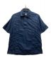 E.TAUTZ（イートーツ）の古着「pull over S/S shirt」｜ネイビー