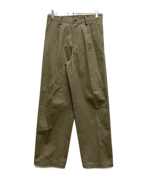 Coohem（コーヘン）Coohem (コーヘン) KNIT SIDELINE CHINO CLOTH PANTS ブラウン サイズ:Mの古着・服飾アイテム