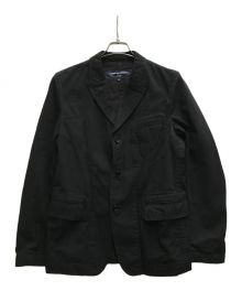 COMME des GARCONS HOMME（コムデギャルソン オム）の古着「コットンキャンバステーラードジャケット」｜ブラック