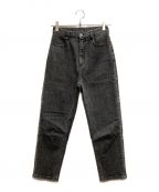 L'appartementアパルトモン）の古着「High rise taperd denim」｜ブラック