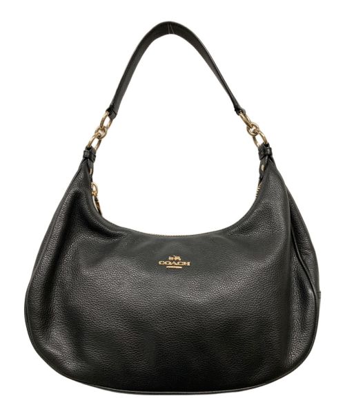 COACH（コーチ）COACH (コーチ) ハーレーホーボー2WAYバッグ ブラックの古着・服飾アイテム