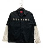 SUPREMEシュプリーム）の古着「2-tone WORK SHIRTS」｜ブラック