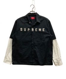 SUPREME（シュプリーム）の古着「2-tone WORK SHIRTS」｜ブラック