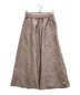 ATON (エイトン) LIGHT HEMP EASY FLARED SKIRT ピンク サイズ:1：16000円