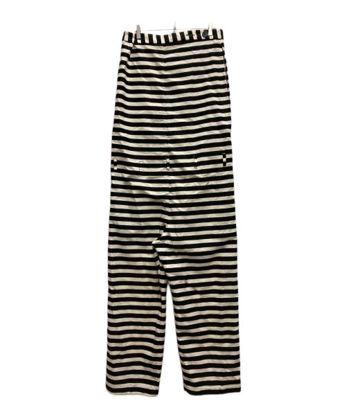 RANDY（ランディー）RANDY (ランディー) LOST PROPERTY TROUSERS JUMP-SUIT ホワイト×ブラック サイズ:ONEの古着・服飾アイテム