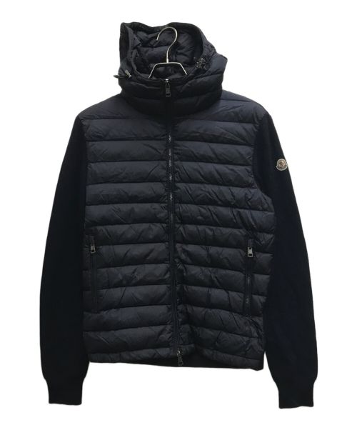 MONCLER（モンクレール）MONCLER (モンクレール) MAGLIONE TRICOT CARDIGAN ネイビー サイズ:Mの古着・服飾アイテム