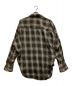 Maison MIHARA YASUHIRO (メゾン ミハラ ヤスヒロ) COW BOY CHECK L/S SHIRTS ベージュ サイズ:46：30000円