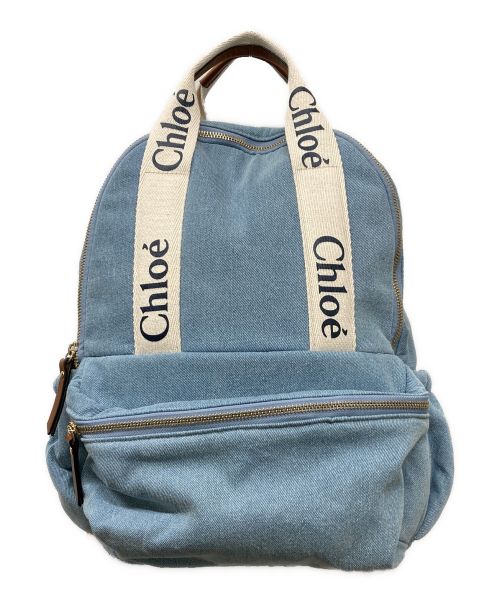 Chloe（クロエ）Chloe (クロエ) Kids RUCKSACK ブルーの古着・服飾アイテム