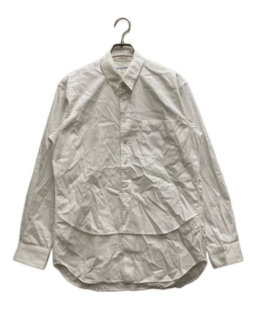 COMME des GARCONS SHIRT（コムデギャルソンシャツ）COMME des GARCONS SHIRT (コムデギャルソンシャツ) 二重襟レイヤードシャツ ホワイト サイズ:XSの古着・服飾アイテム