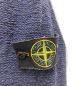 中古・古着 STONE ISLAND (ストーンアイランド) ロゴパッチボトルネックニット パープル サイズ:Ⅼ：30000円