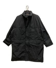 AURALEE（オーラリー）の古着「FINX NYLON OX BATTING HOODED COAT」｜ブラック