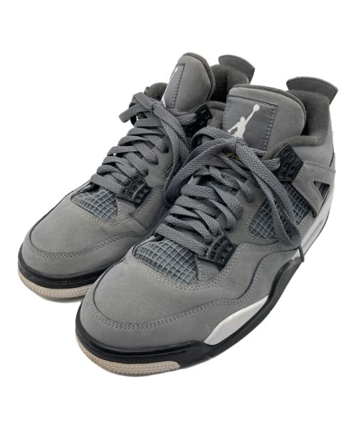 NIKE（ナイキ）NIKE (ナイキ) AIR JORDAN 4 RETRO グレー サイズ:US 8の古着・服飾アイテム