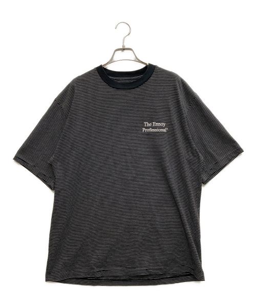 The Ennoy Professional（ザ エンノイ プロフェッショナル）The Ennoy Professional (ザ エンノイ プロフェッショナル) border tee ブラック×ホワイト サイズ:Lの古着・服飾アイテム