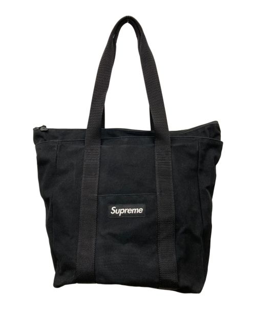 SUPREME（シュプリーム）SUPREME (シュプリーム) ZIP TOTE ブラックの古着・服飾アイテム