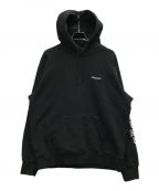 SUPREMEシュプリーム）の古着「Peace Hooded Sweatshirt」｜ブラック