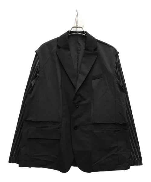 sacai（サカイ）sacai (サカイ) Suiting Jacket ブラック サイズ:3の古着・服飾アイテム