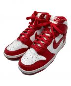 NIKEナイキ）の古着「DUNK HI RETRO」｜レッド×ホワイト