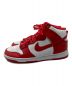 NIKE (ナイキ) DUNK HI RETRO レッド×ホワイト サイズ:US 9：7000円